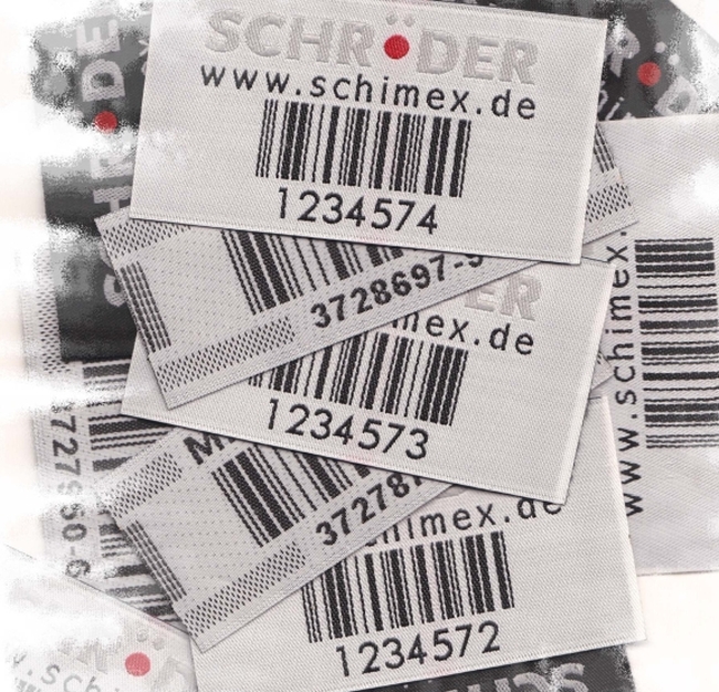 Barcode- QR-Codeetiketten